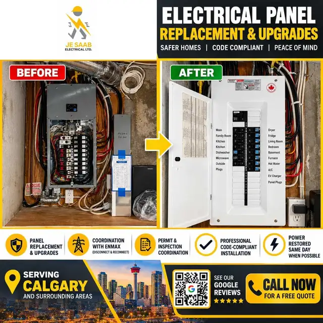 Ev charger installations and panel services upgrades 586457803884472321