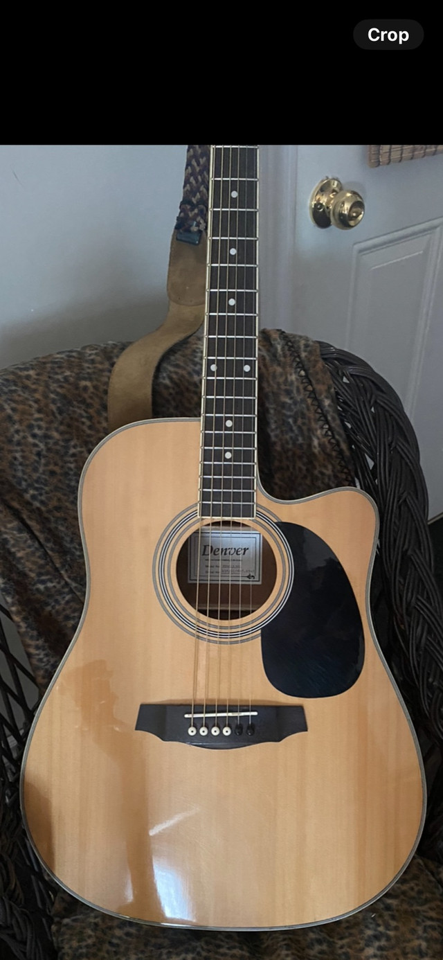 Quality Denver acoustic guitar / built in eq and electronics  in Guitars in Belleville