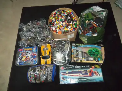 Lot de lego mega block valeur 2000$, View more