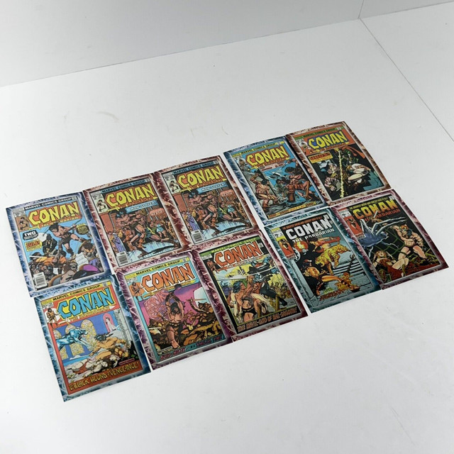 Conan the marvel years cover art trading card lot in Arts & Collectibles in Winnipeg - Image 3