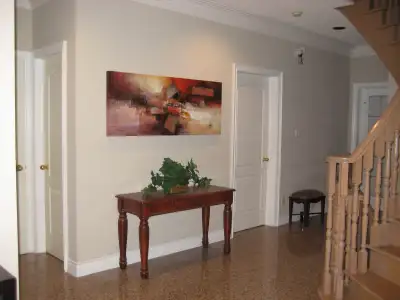 TheRoom will be available 1st of May. house is in a great location because it very close to a subway...