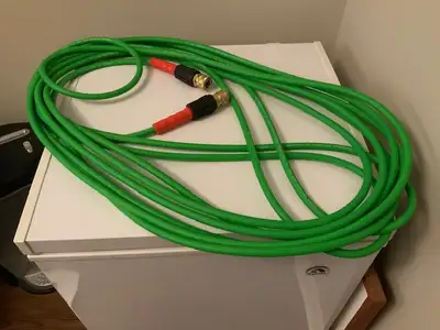 YAMATIC Super Flexible Pressure Washer Hose 50FT for Power Washer Replacement, Kink Resistant Extens...