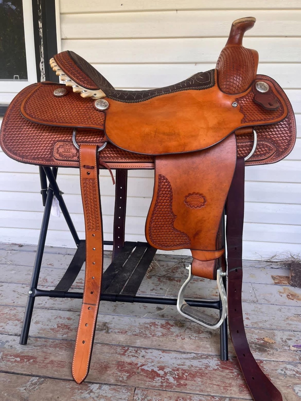 Billy Cook Team Roping Saddle | Equestrian & Livestock Accessories ...