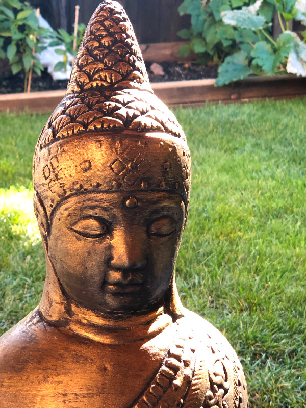 Hand made concreat Buddha in Arts & Collectibles in Markham / York Region - Image 3