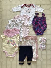 Excellent condition 0 to 3 month clothes
