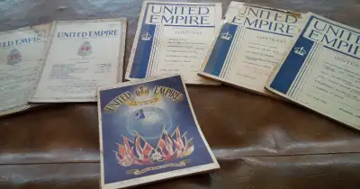 6 Vol. United Empire Journals, 1924-1938, View more