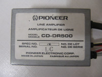 Pioneer Line Amplifier Model CD-DR500 For 2nd Gen CarAudioUnits
