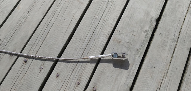 Used 1/4" SS rigging for sailboat in Boat Parts, Trailers & Accessories in Cowichan Valley / Duncan - Image 2