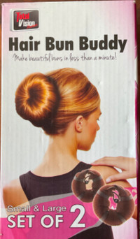 Hair Bun Buddy (Set of 2) For Sale !