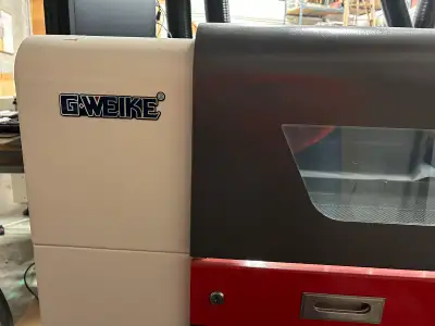 Sealed CO2 laser tube CAN cut and engrave Acrylic, Glass, Leather, MDF, Metal, Paper, plastic, Plexi...