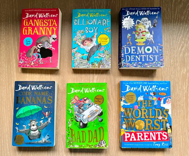 David Walliams Kids Novels!63616757896451120
