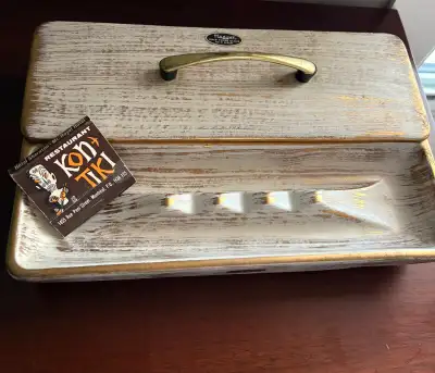 MCM Covered Ashtray , View more