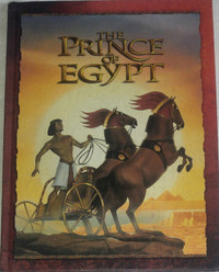 Prince of Egypt Hard Cover Book
