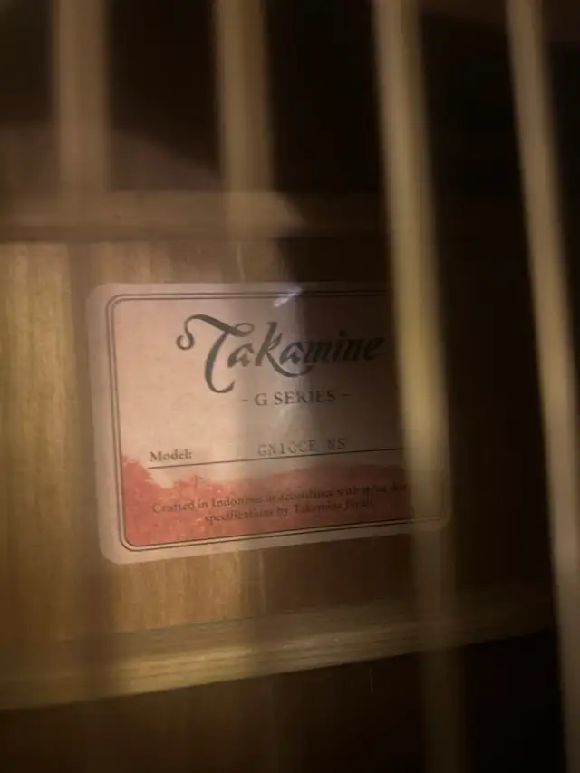 Takamine GS10CE NS with bag in Guitars in Markham / York Region - Image 6