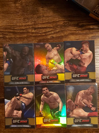 UFC Greats of the Game 2010 Insert Cards