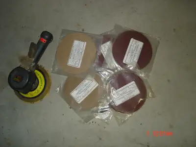 6 inch air operated random orbit sander, View more