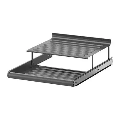 KOMPLEMENT Pull-out shoe shelf, dark gray- NEW-50cm, View more