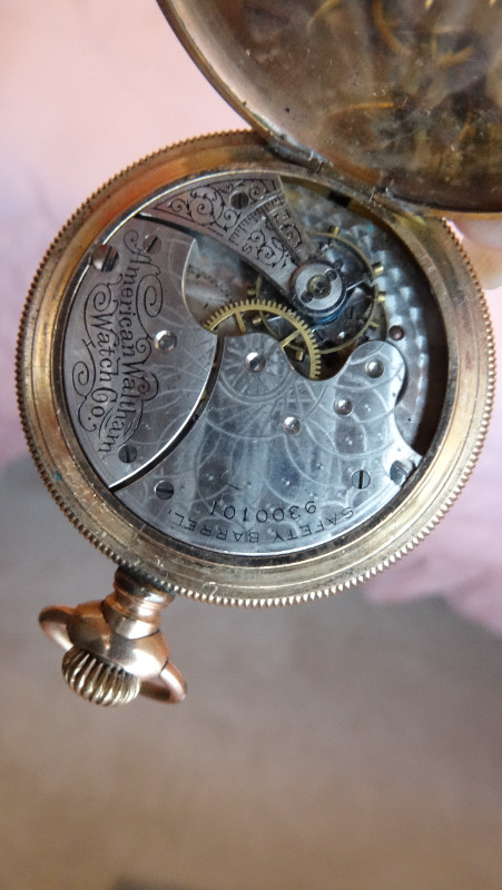 Antique   Waltham Pocket Watch With Case from Birks Jewllers in Jewellery & Watches in Kitchener / Waterloo - Image 4