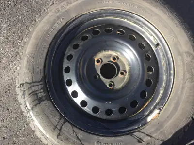 17 inch rims off a 2020 Nissan Rogue rims and tires in great shape as per photos