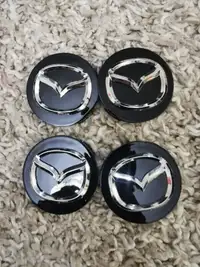 Mazda OEM fit Black caps set for 3, 6 and CX 3 and 5 and 7