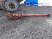 Hydraulic auger for wagon