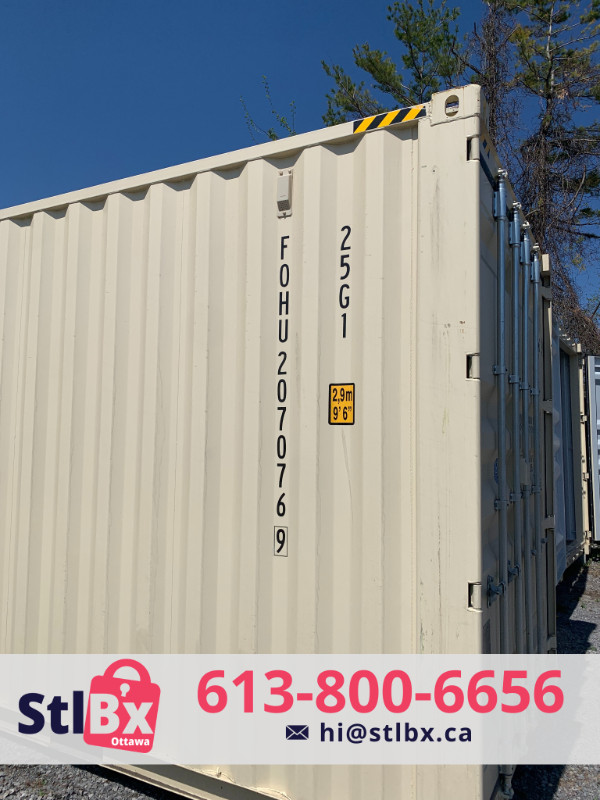 Great Sale! New 20' High Cube Storage Container in Ottawa!! in Bookcases & Shelving Units in Kingston - Image 2