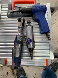  Assorted air tools