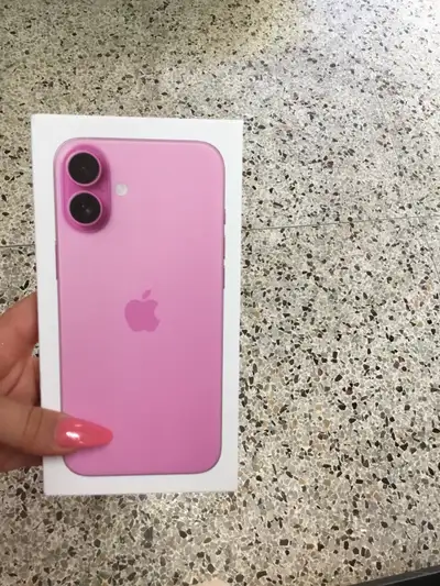 pink IPhone 16 plus, View more