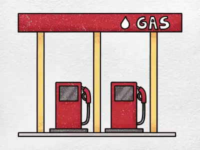 Gas station attendant , View more
