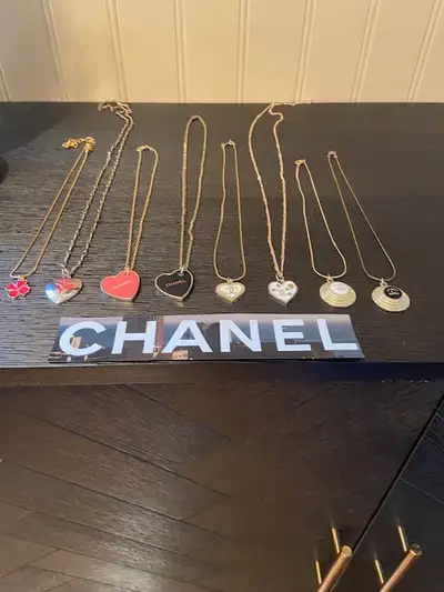 A GORGEOUS COLLECTION OF CHANEL NECKLACES $149.00 each