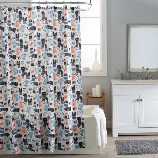Cats Shower Curtain-NEW in Bathwares in City of Toronto