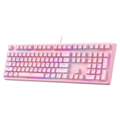 Aukey Mechanical Gaming Keyboard - Pink, View more