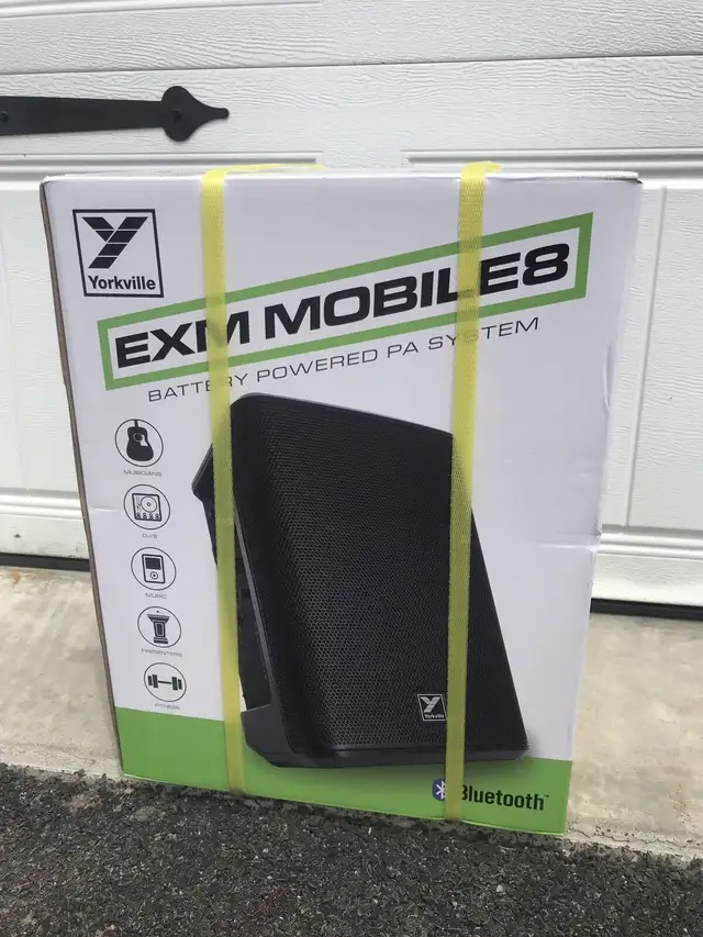 Professional Exm mobile 8-Battery Speaker Bluetooth  in Speakers in Markham / York Region - Image 2
