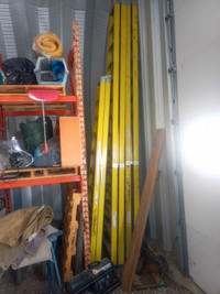 Industrial grade A fiberglass ladders 