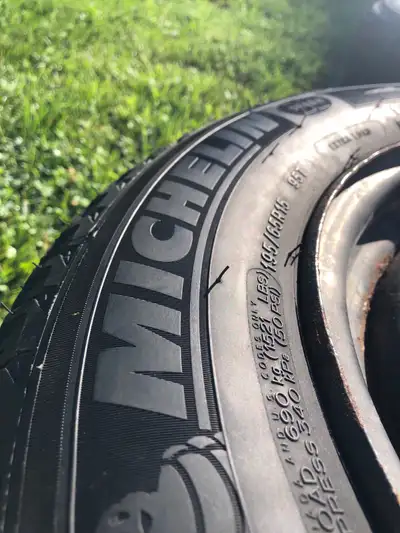 195/65 R15 Michelin winter tires with rims. Used for one winter season. Maybe 4000 km. Used on a Vol...