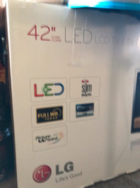 Brand new 42” LG led tv…
