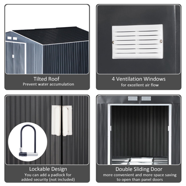 Large storage shed / Commercial outdoor shed in Outdoor Tools & Storage in Mississauga / Peel Region - Image 3