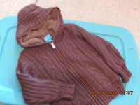 Size 5/6 Children's Place Shearling Lined Hoodie