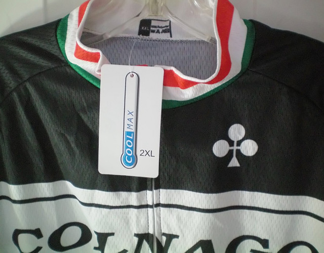 Le Col Colnago Coolmax Black & Italy Stripes Bike Jersey in Clothing, Shoes & Accessories in London