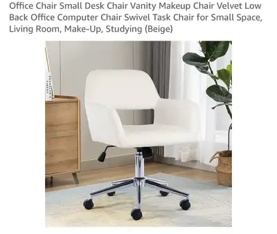Office Chair Small Desk Chair Vanity Makeup Chair, View more