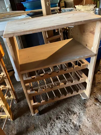 Wine rack island, View more
