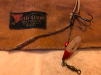 Vintage Richardson Rod & Reel Co. Chicago Lure Cloth