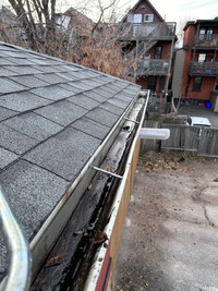 Eavestrough cleaning and property maintenance 