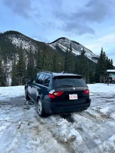2006 bmw x3. Black on black. Interior in great shape aside from the drivers seat with one rip. Other...