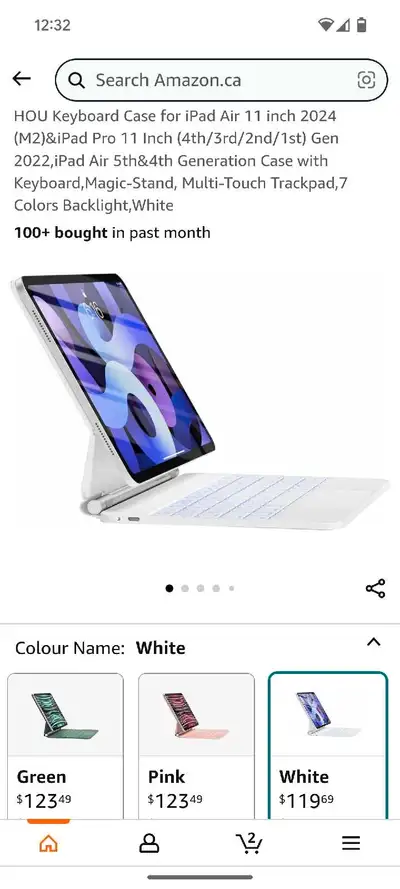 【Compatibility】The only compatible with iPad Pro 11-inch (4th/3rd/2nd/1st gen) & iPad Air 10.9 “(5th...