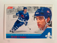 Joe Sakic hockey card Score 91, #366