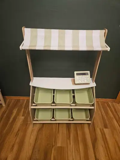 Kids Little Helper Market Play Stand , View more