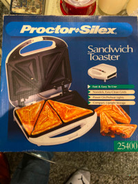 Proctor silex sandwich toaster $20
