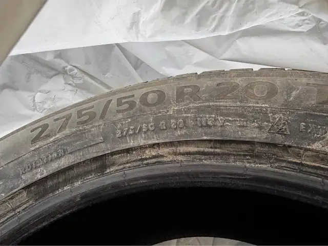 3 pneus hiver Continental Viking contact 7 275/50/R20 113t XL in Tires & Rims in Rimouski / Bas-St-Laurent - Image 5