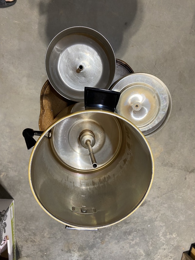 Vintage 70s Electric coffee Maker Percolator Coffee Makers Regina